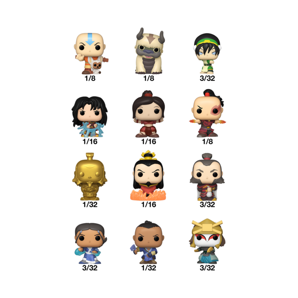 Action figure Mystery Bitty POP Avatar The Last Airbender assortite