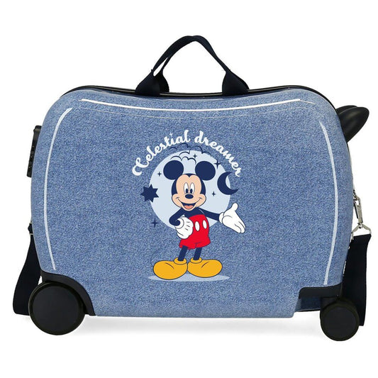Mala Dreamer Denim Mickey Disney em ABS 50cm