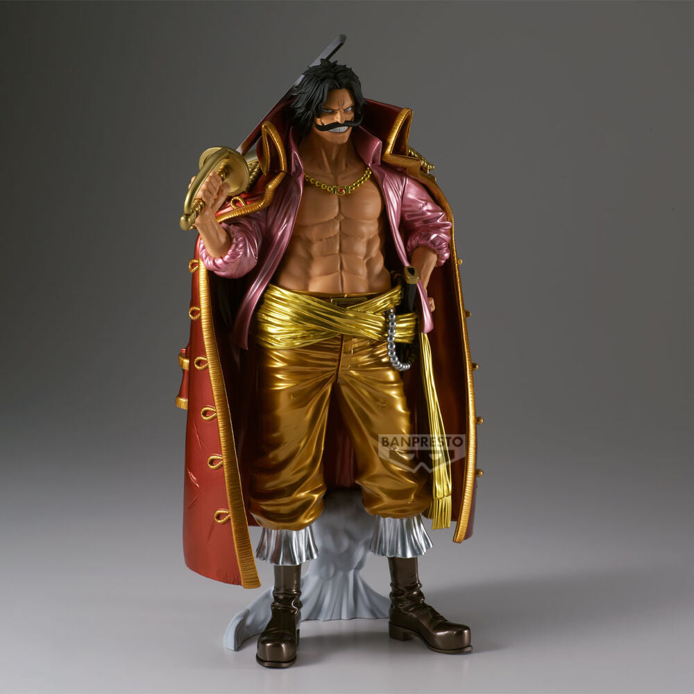 Gol D Roger metalowa figurka jednoczęściowa 30 cm