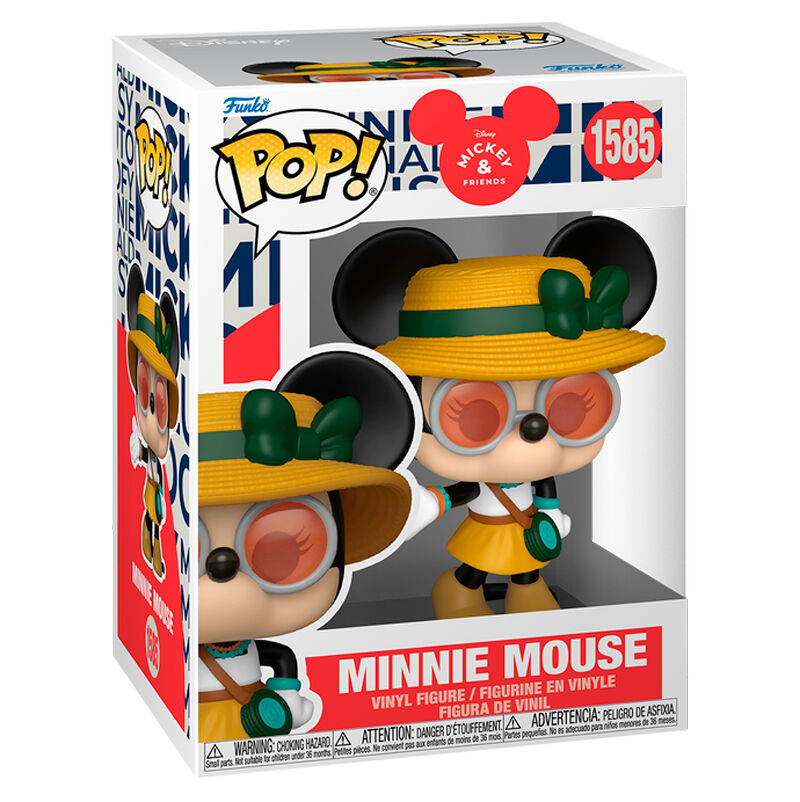 Figura POP da Disney Mickey e Amigos Minnie Mouse