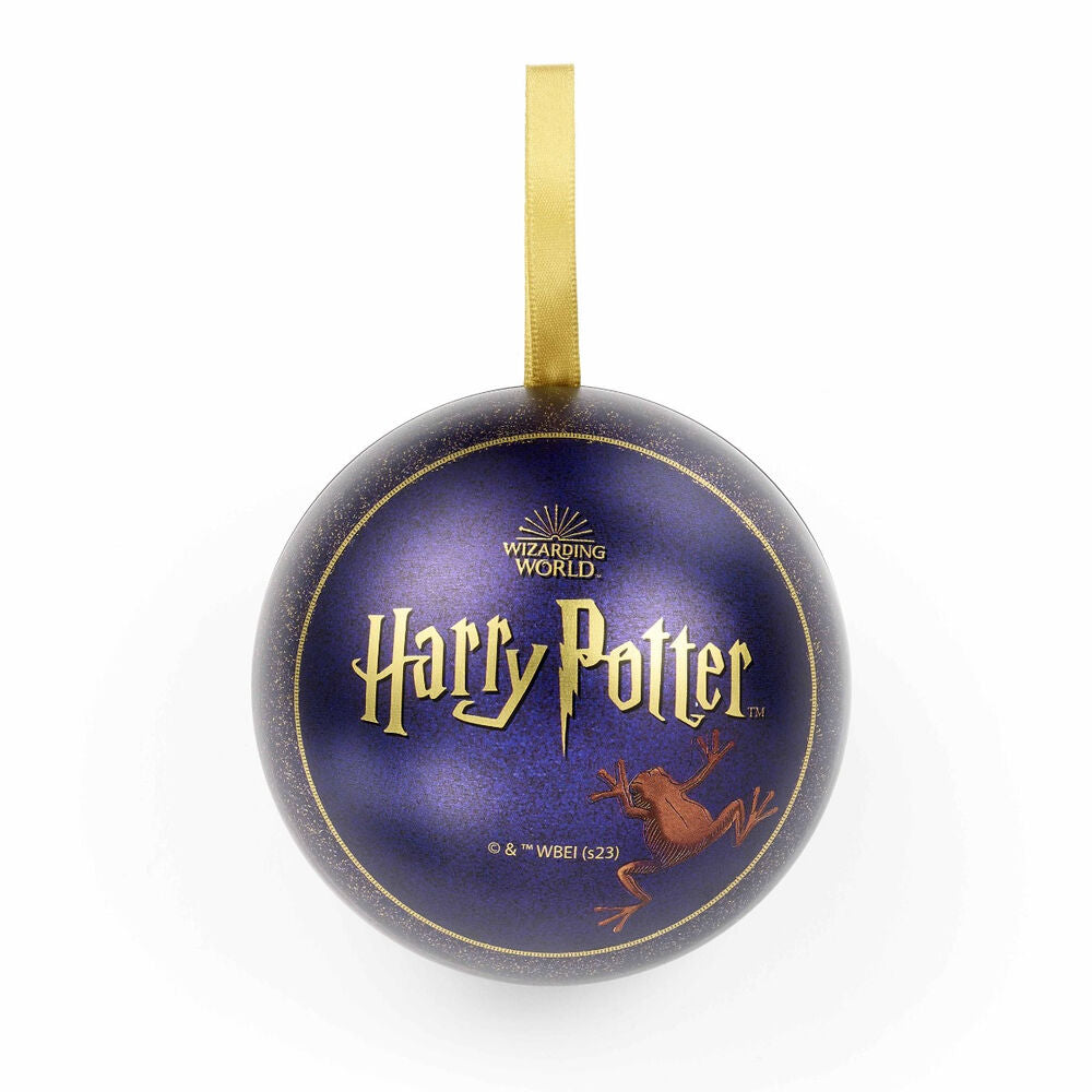Broche de Sapo de Chocolate + Enfeite de Natal do Harry Potter