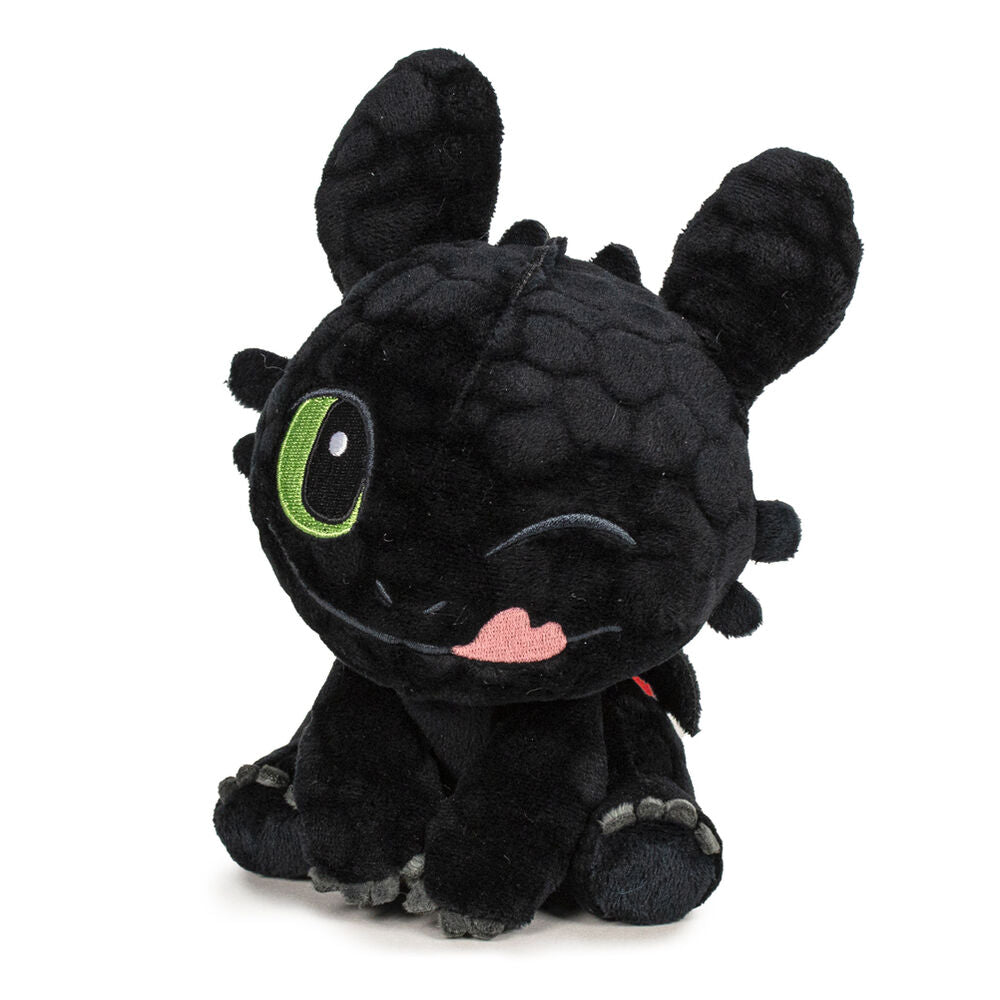 happy toothless plush toy from how to train your dragon 30cm