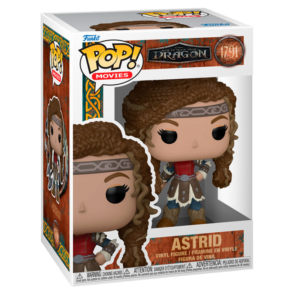 Statuetta POP di Astrid da Dragon Trainer