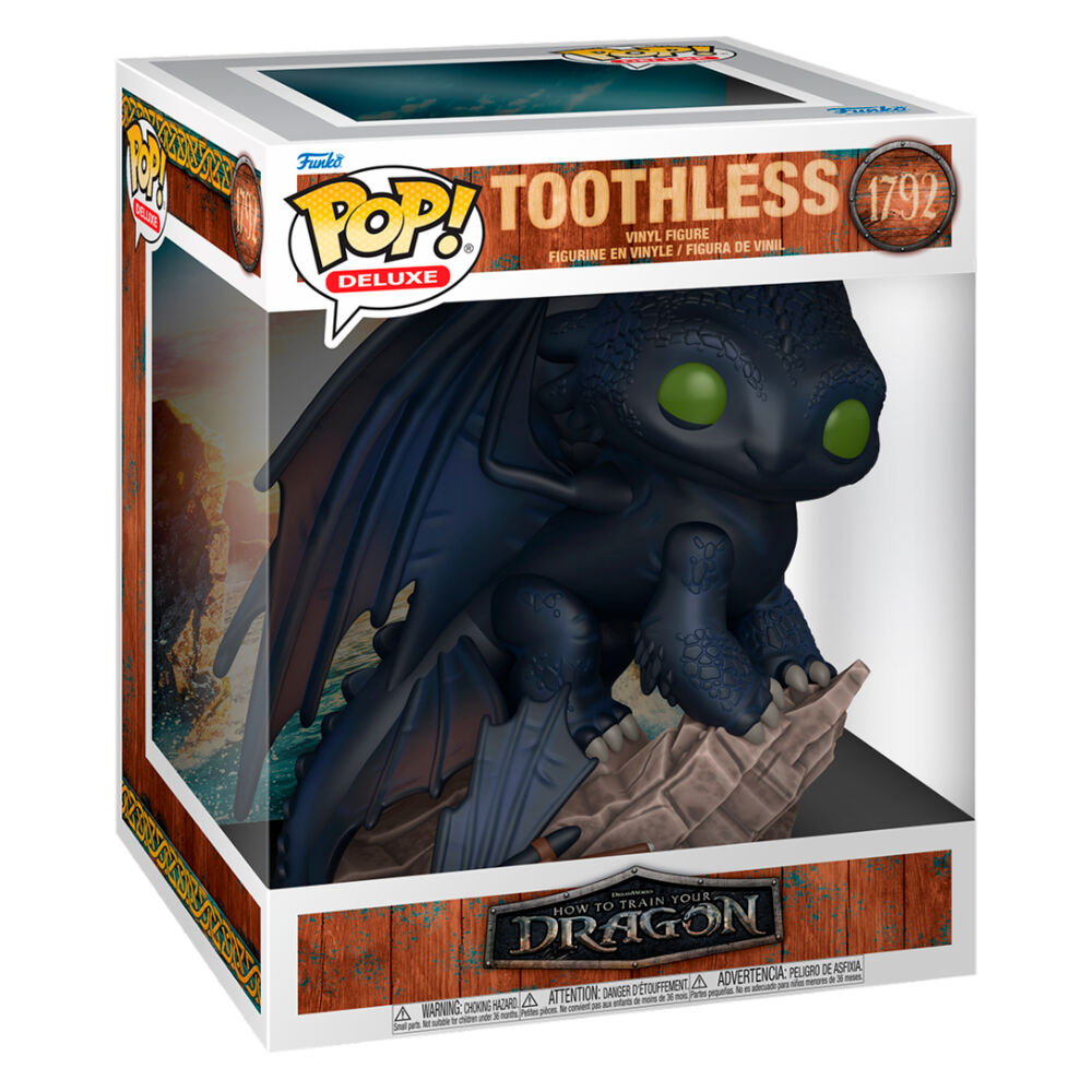 POP Deluxe Figure How to Train Your Dragon Toothless