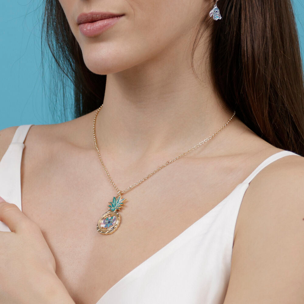 Disney Stitch Pineapple Pendant
