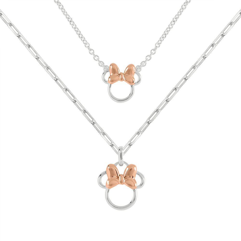 Set of 2 Minnie Mouse Disney Mother-Daughter Pendants
