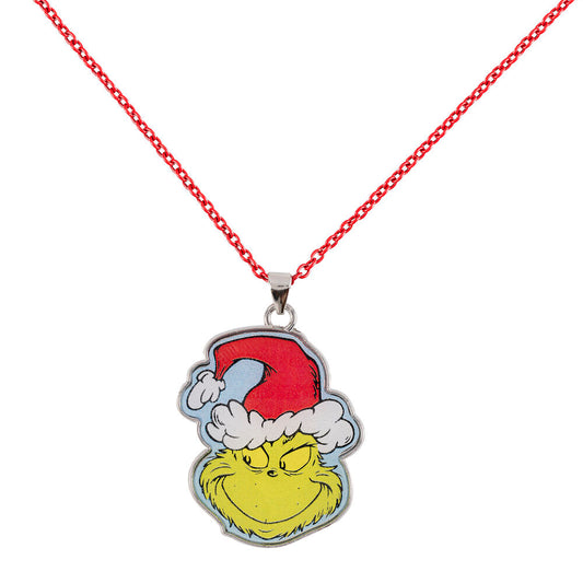 Weihnachtsset mit Grinch Anhänger und Ohrringen