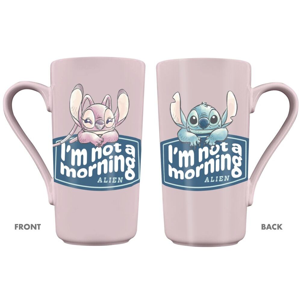 angel & stitch disney mug 470ml
