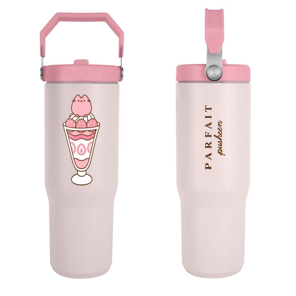 pusheen 880ml thermos cup