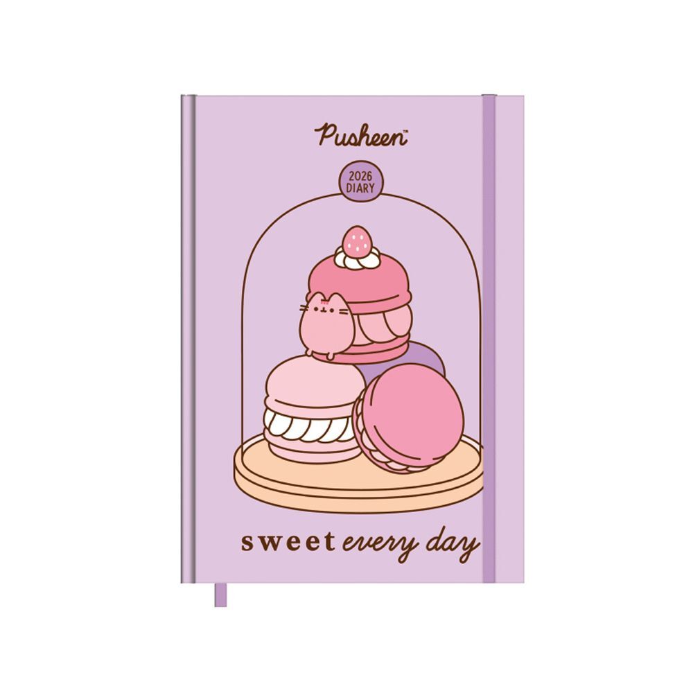 a5 pusheen diary 2026