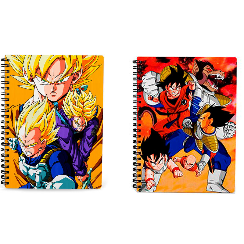 3d dragon ball z notebook assorted
