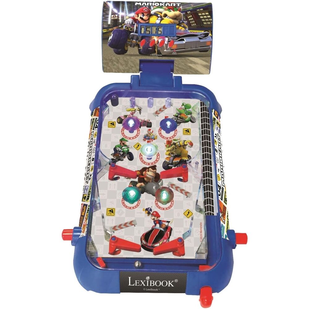 Mario Kart Electronic Tabletop Pinball Game