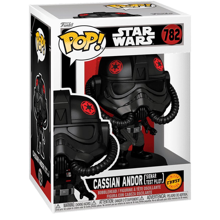 POP Figure Star Wars Cassian Andor Sienar Test Pilot 51 Chase