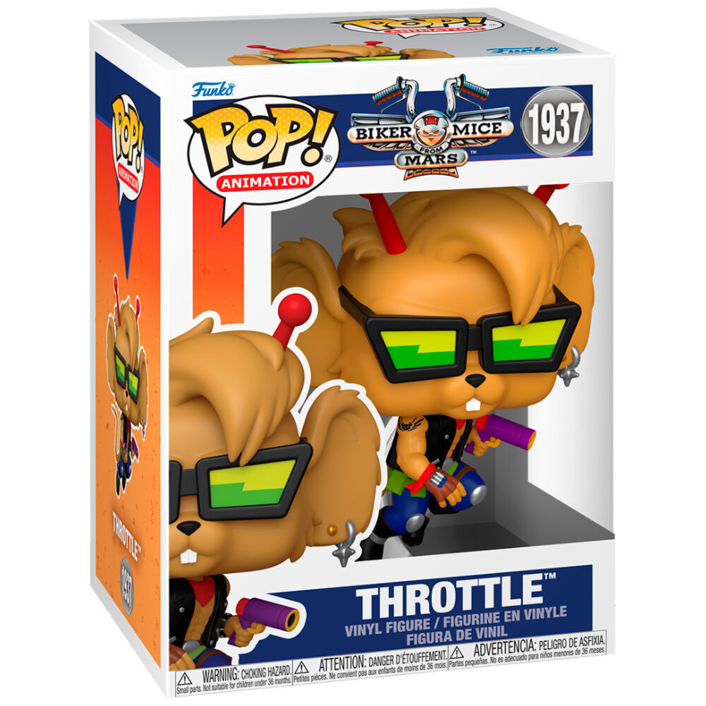 POP Figur Biker Mice from Mars Throttle