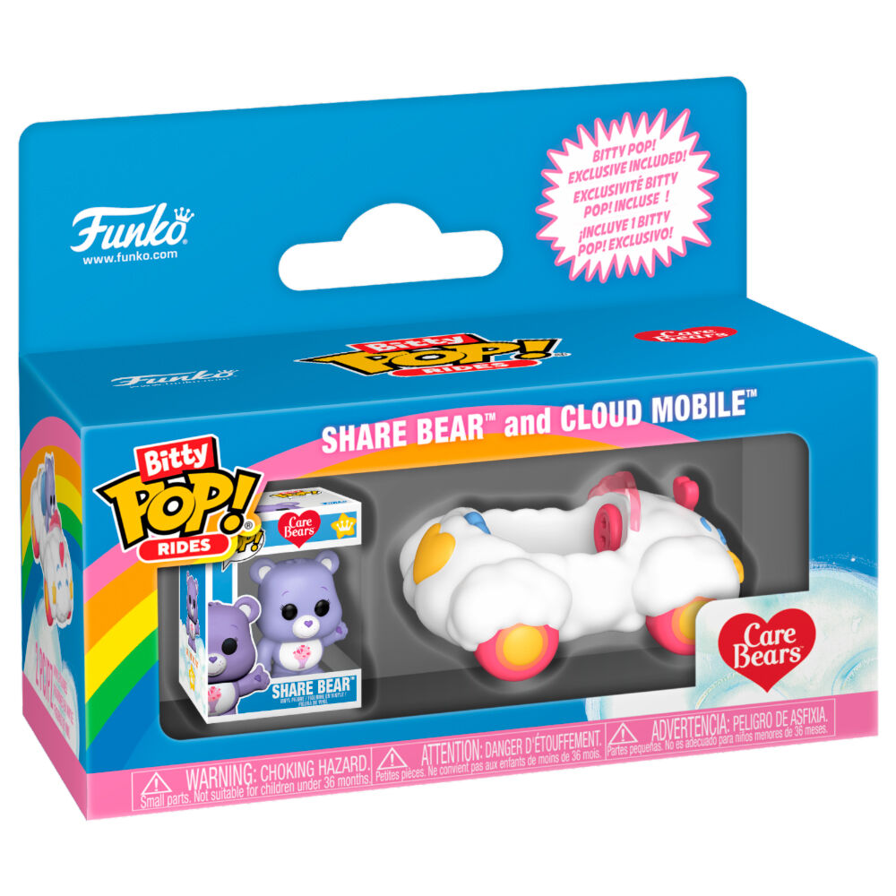 Bitty POP Ride Care Bears Cloud Mobile Figure