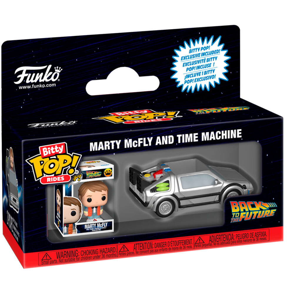 Bitty POP Ride Back to the Future The Time Machine figure