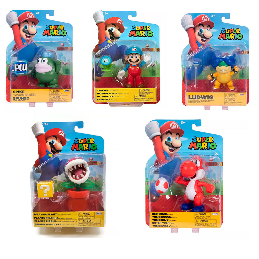 figure wave 39 super mario bros 10cm assorted