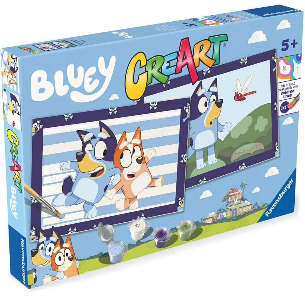 CreArt Bluey Paint Kit