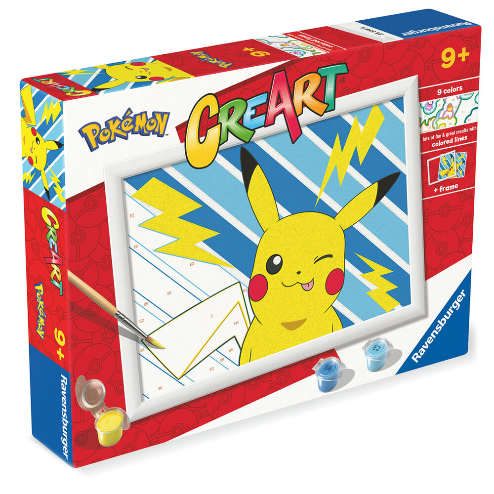 CreArt Pikachu Pokémon Malset