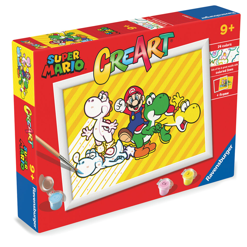Kit de peinture CreArt Super Mario Bros