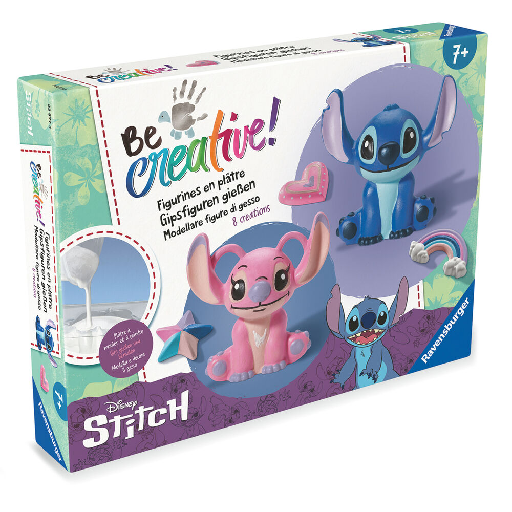 Plaster Creations Be Creative Stitch Disney
