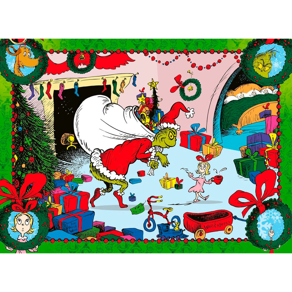 Puzzle Grinch XXL 100 elementów