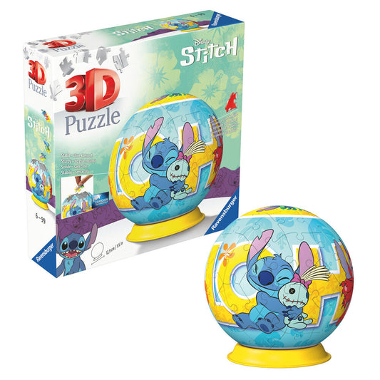 Puzzle 3D Stitch Disney 72 pezzi