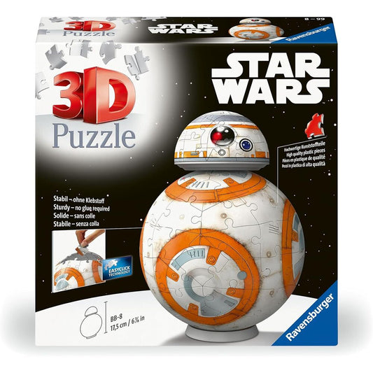 3d puzzle bb8 star wars 104pcs