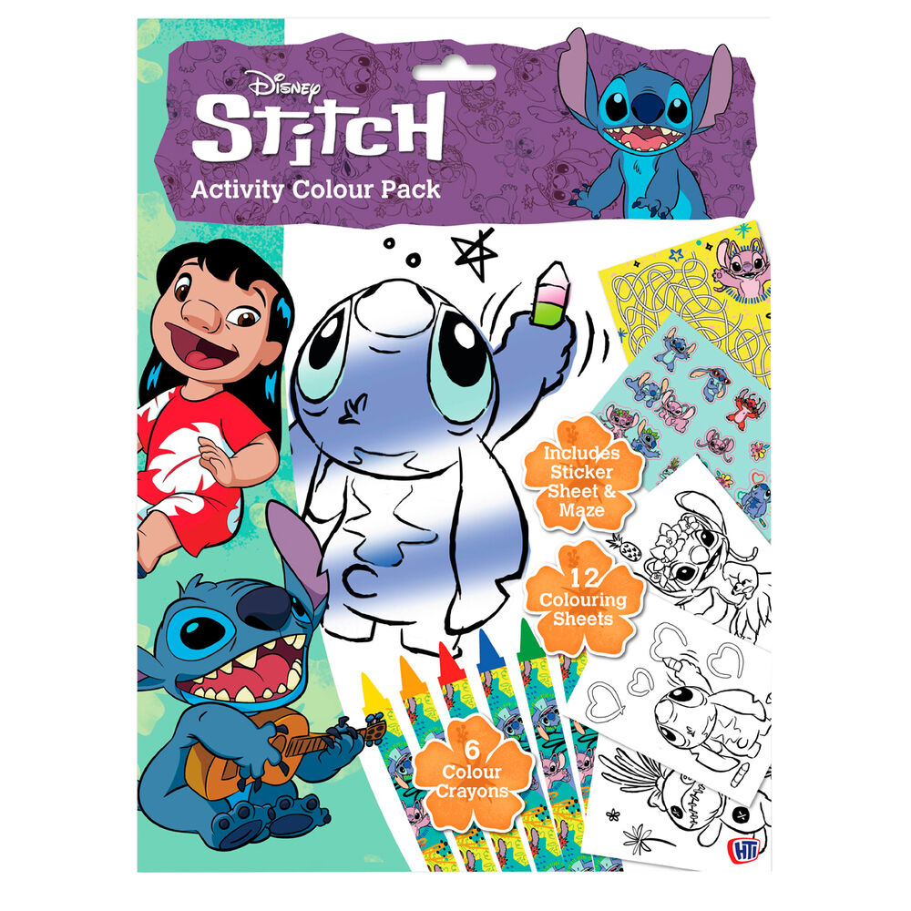 stitch disney activity pack