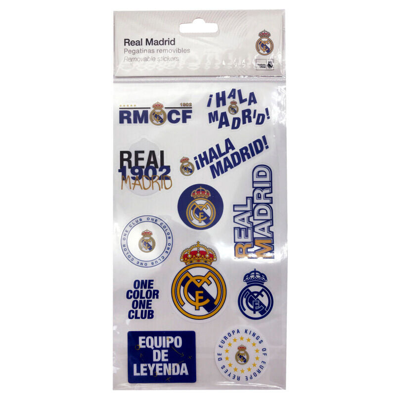 real madrid removable stickers