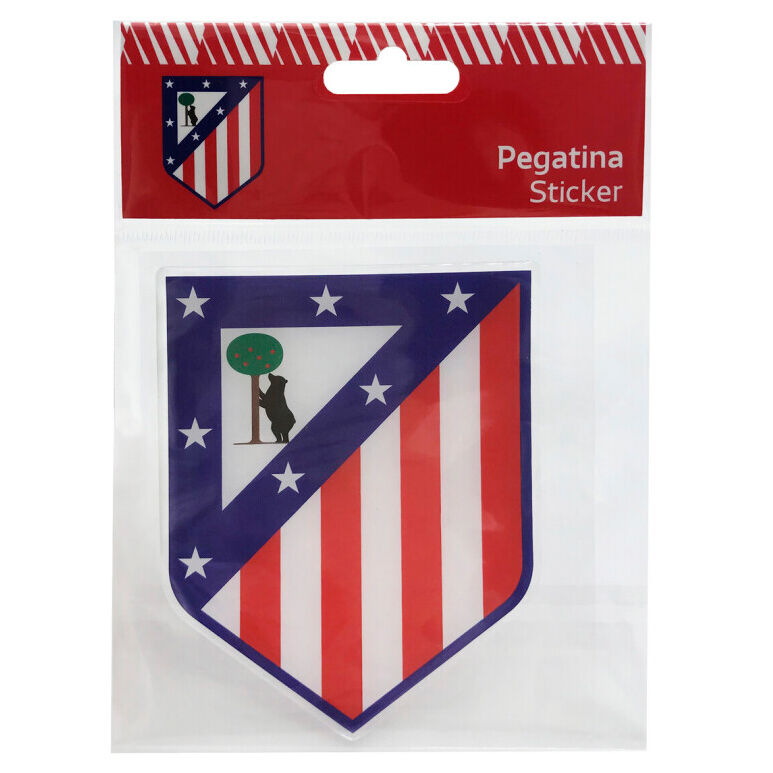 atletico madrid shield sticker
