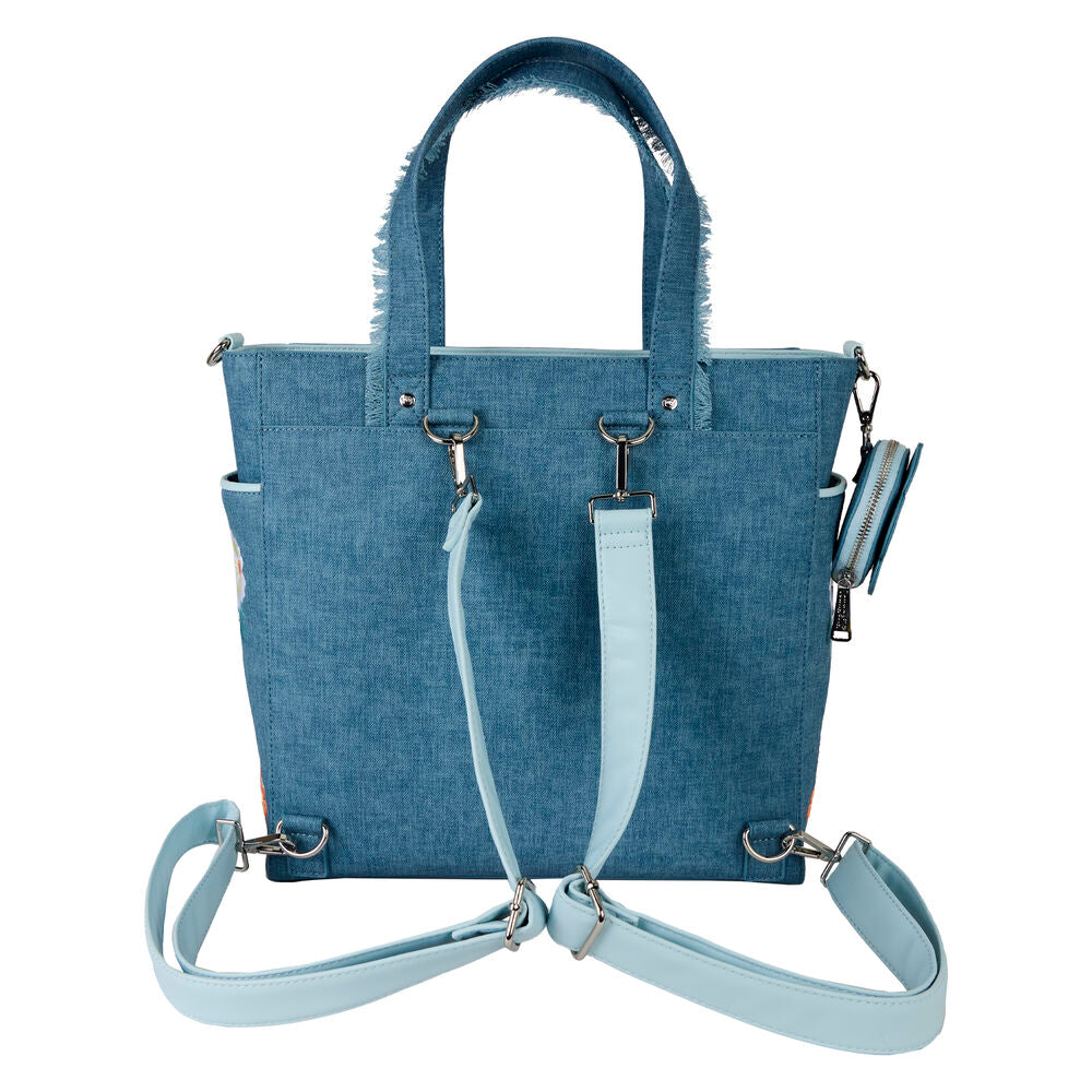 Disney Loungefly Denim Backpack Bag + Purse