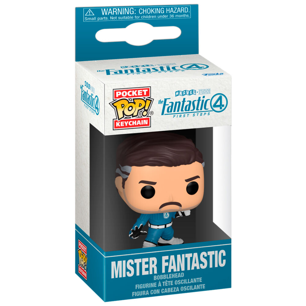 Portachiavi Pocket POP Marvel Fantastici Quattro Mister Fantastic