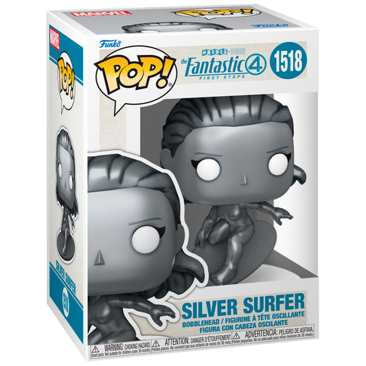Figura POP de Marvel: Estrella Plateada de los Cuatro Fantásticos