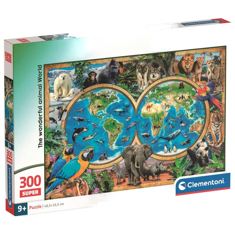 super puzzle the wonderful animal world 300pcs