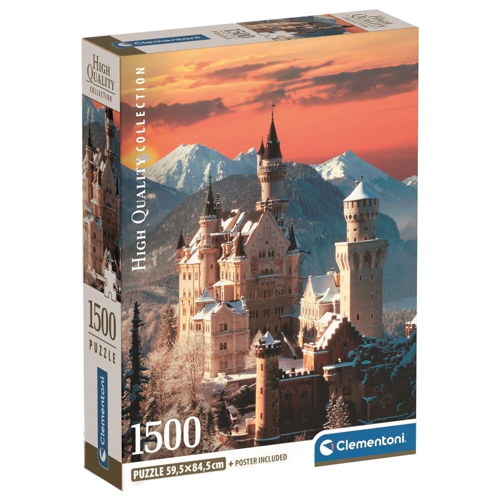 neuschwanstein puzzle high quality 1500 pieces