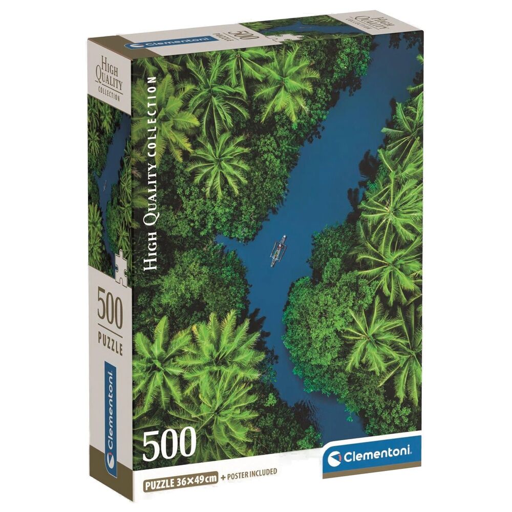 tropical aerial view puzzle high quality 500 pieces