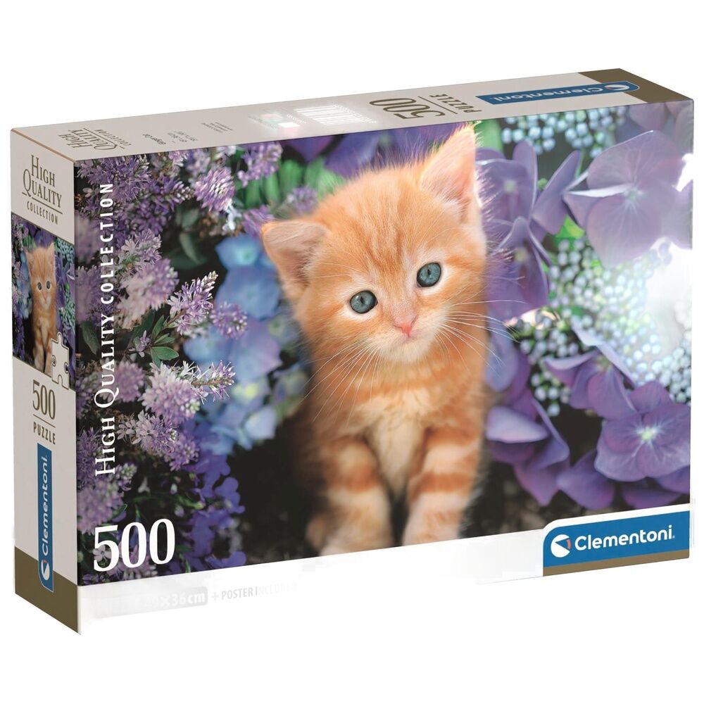 Ginger Cat High Quality Puzzle 500pcs