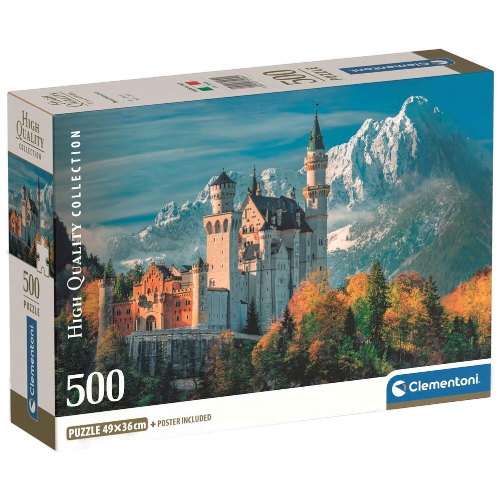 neuschwanstein castle high quality puzzle 500pcs