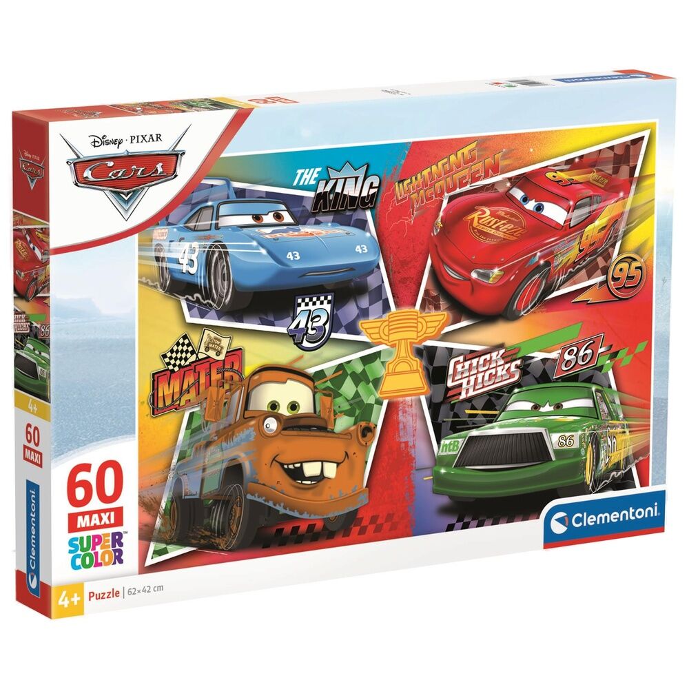 disney pixar cars maxi puzzle 60 pieces