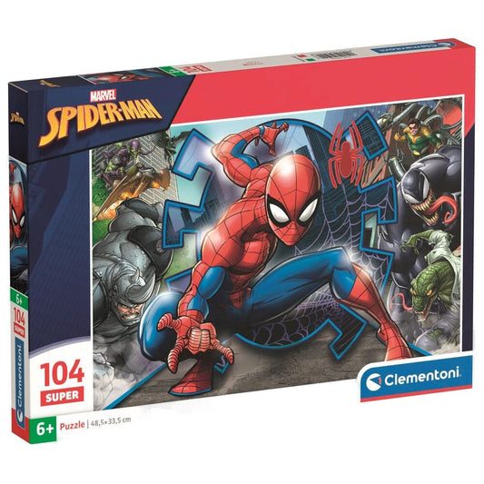 Puzzle Super Spiderman Marvel 104 elementy