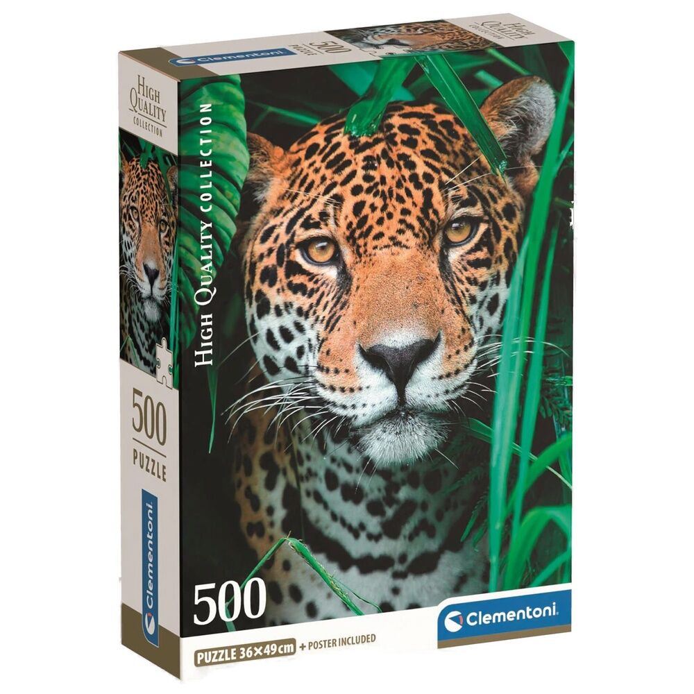 puzzle jaguar in the jungle high quality 500 pieces