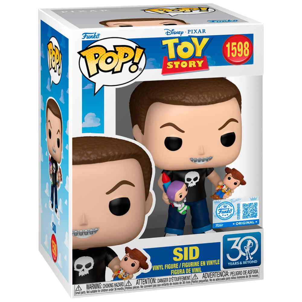 pop figure disney pixar toy story sid exclusive