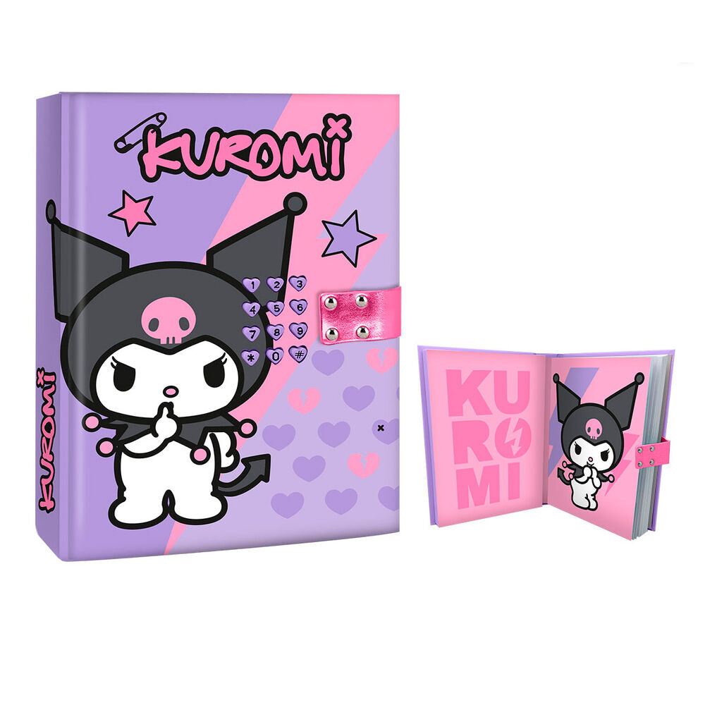 electronic secret diary sound kuromi hello kitty