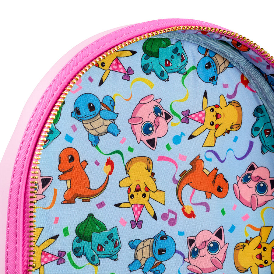 Mochila Loungefly Friends Party Pokémon 26cm