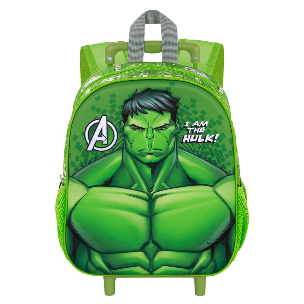 Carrinho 3D Hulk Fúria Marvel 34cm