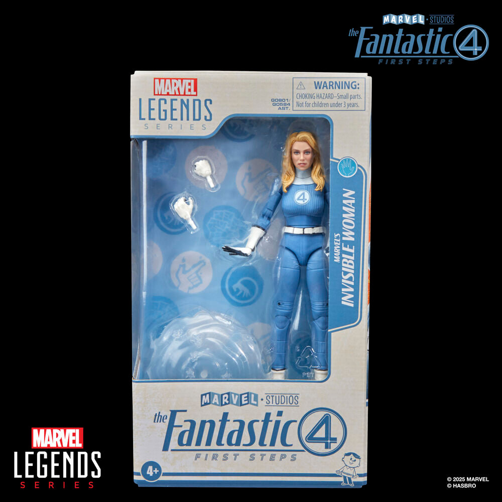 Figur der Unsichtbaren Frau aus den Fantastic Four von Marvel 15 cm