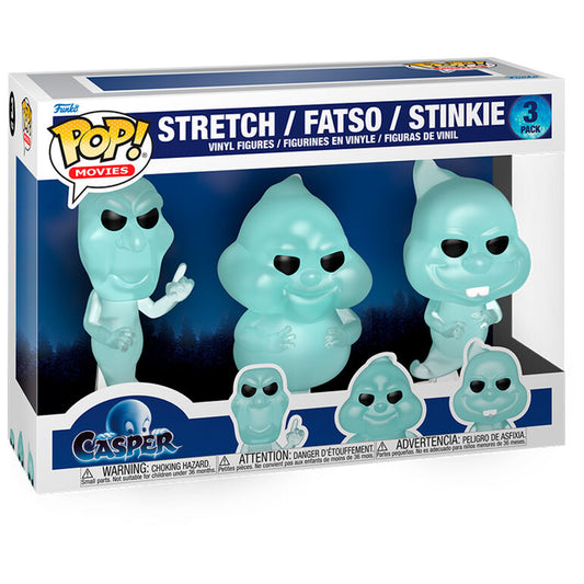 blister 3 pop figures casper ghostly trio