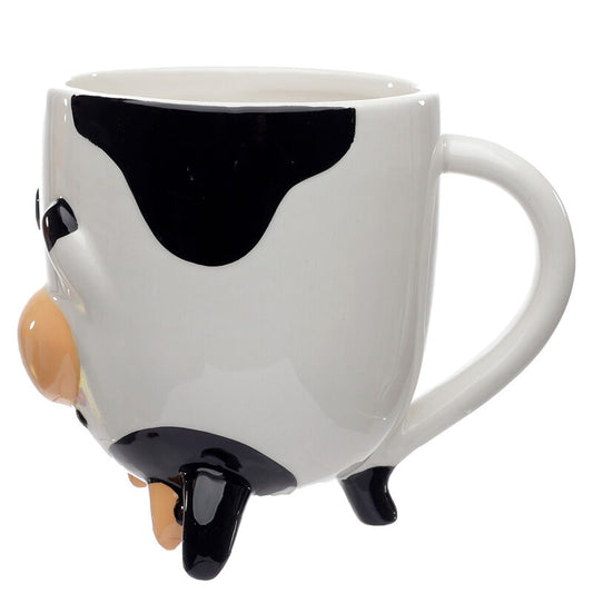 Tazza 3D a forma di mucca da 500 ml