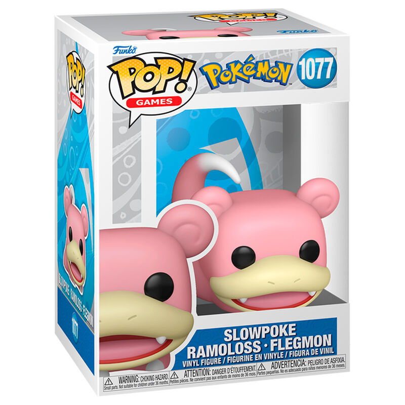 Statuetta POP di Slowpoke dei Pokémon Ramoloss Flegmon